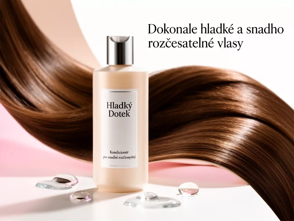 Hladký Dotek: Kondicionér pro neodolatelně jemné vlasy a snadné rozčesávání bez zacuchání HT