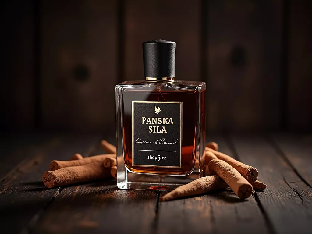 Pánská Síla – výrazná vůně s dřevitými a kořeněnými tóny pro sebevědomý vzhled HT